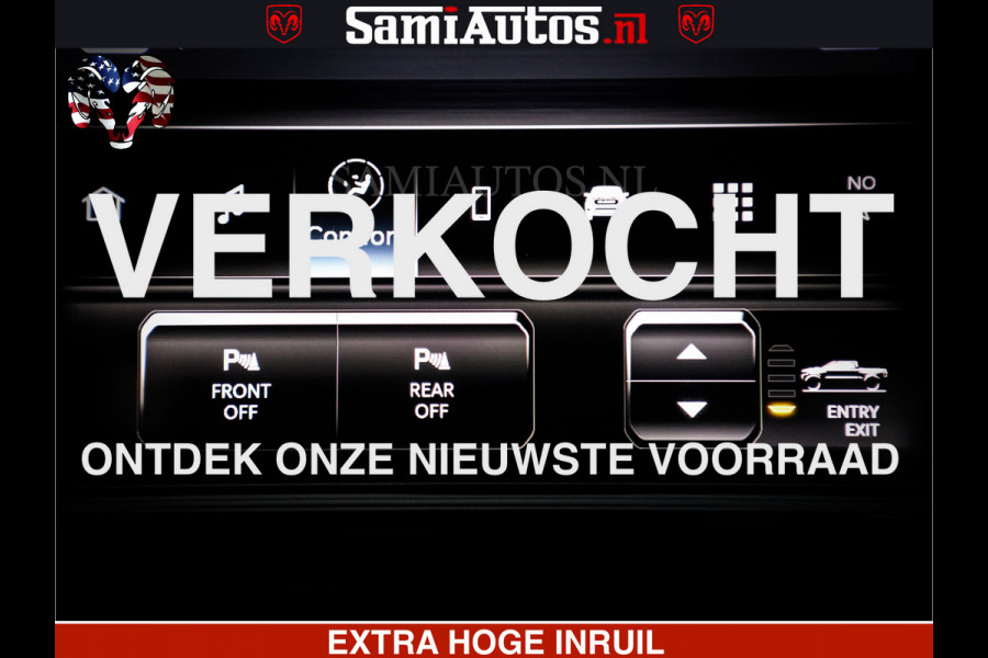 Dodge Ram 1500 Limited Night High Output 540HP 706Nm | Massage + Full Option | De Meest Luxe en Volle Pick-Up in zijn Klasse | Comfortabele Dubbele Cabine met Royale 5 Zitplaatsen | BPM vrij | Nu Leverbaar uit Voorraad | Voorraad Nr 2320 - 5138