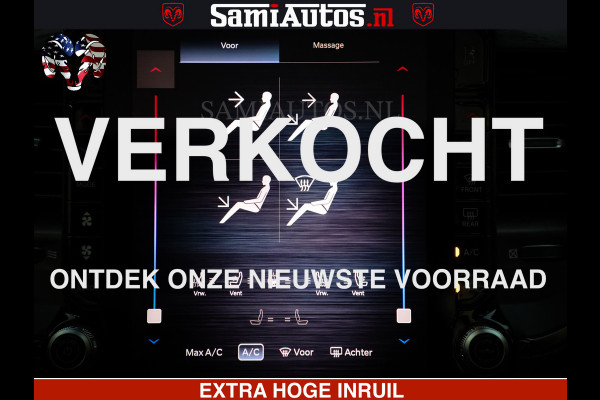 Dodge Ram 1500 Limited Night High Output 540HP 706Nm | Massage + Full Option | De Meest Luxe en Volle Pick-Up in zijn Klasse | Comfortabele Dubbele Cabine met Royale 5 Zitplaatsen | BPM vrij | Nu Leverbaar uit Voorraad | Voorraad Nr 2320 - 5138