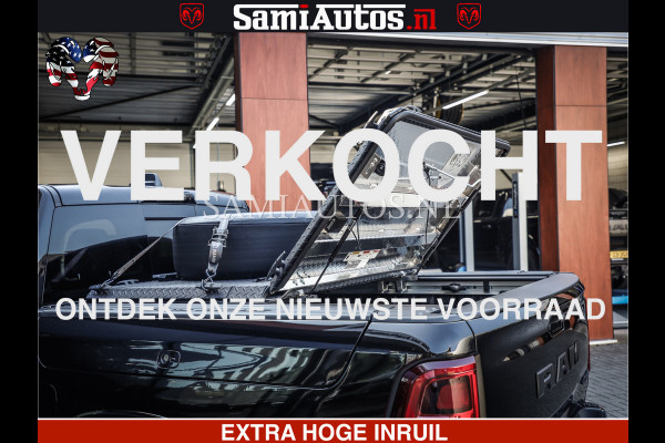 Dodge Ram 1500 Limited Night High Output 540HP 706Nm | Massage + Full Option | De Meest Luxe en Volle Pick-Up in zijn Klasse | Comfortabele Dubbele Cabine met Royale 5 Zitplaatsen | BPM vrij | Nu Leverbaar uit Voorraad | Voorraad Nr 2320 - 5138