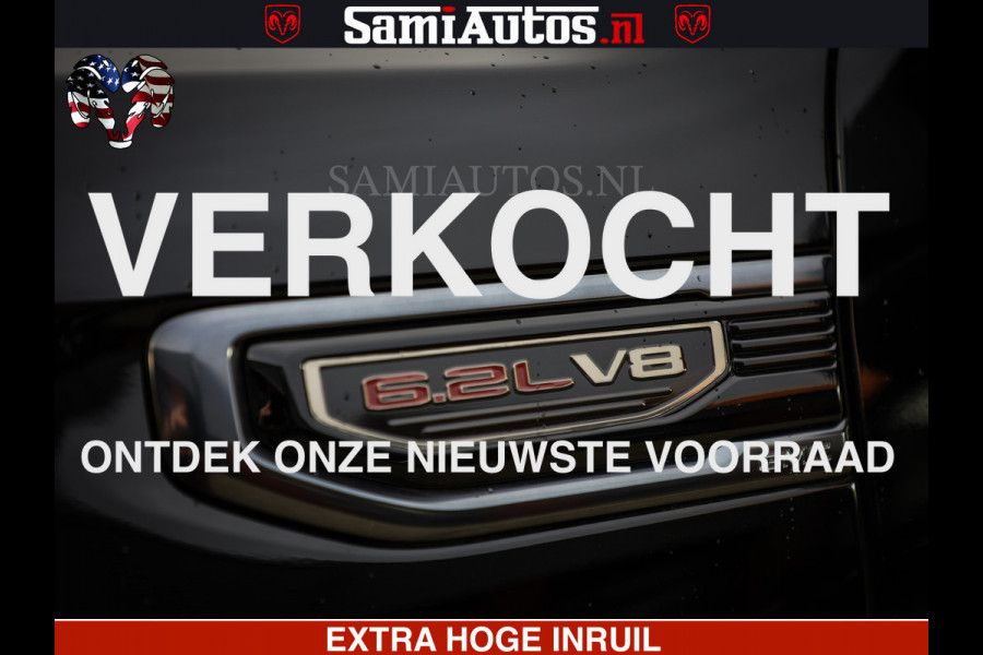 GMC Sierra AT4 6.2 V8 4X4 | VIRTUAL COCKPIT | LPG | HUD | BOM VOL | DC | RAM DEALER NEDERLAND | Dubbele Cabine met Royale 5 Zitplaatsen | BPM vrij | Nu Leverbaar uit Voorraad | Voorraad Nr 248378 |