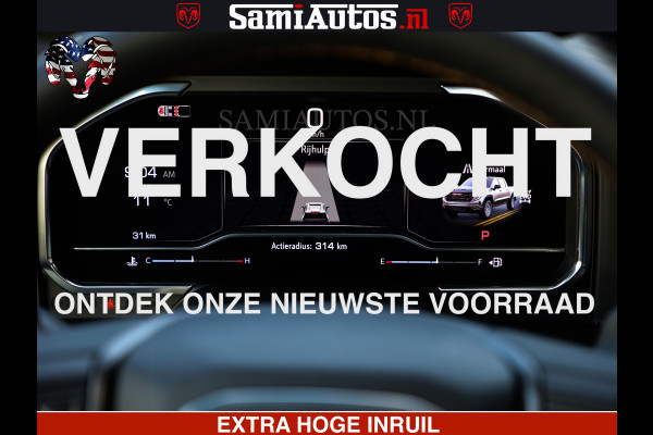 GMC Sierra AT4 6.2 V8 4X4 | VIRTUAL COCKPIT | LPG | HUD | BOM VOL | DC | RAM DEALER NEDERLAND | Dubbele Cabine met Royale 5 Zitplaatsen | BPM vrij | Nu Leverbaar uit Voorraad | Voorraad Nr 248378 |
