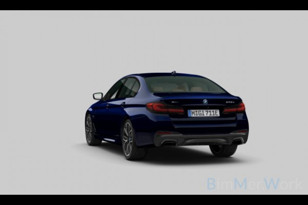 BMW 5 Serie 545e xDrive M-Sport Pano ACC HUD 20inch 360 Laser HiFi Adp-demping