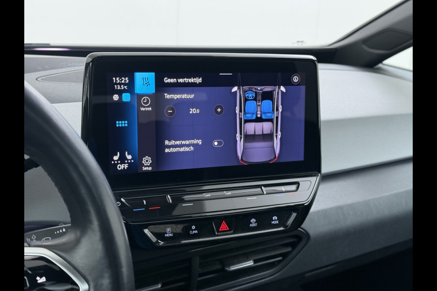 Volkswagen ID.3 First Max 58kWh Pano-dak Adap.Cruise Camera Elektr.Sport-Stoel+Verwarmd PDC Apple Carplay Android Ergo Active-Stoel Navi-Pro Ecc Lmv Privacy Glas Keyless Advanced Led-Achterlicht dynamisch Matrix Led Origineel Nederlandse Auto Zeer compleet Nieuwprijs €49.176,-