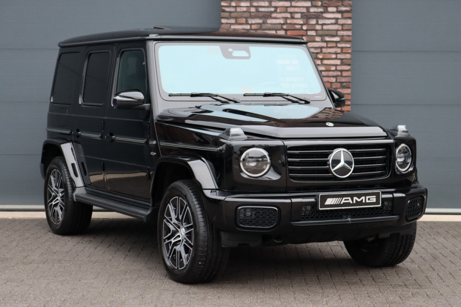 Mercedes-Benz G-Klasse 580 EQ Exclusive AMG Line 116 kWh | Techniekpakket | Winterpakket | Distronic | Burmester | Keyless Go | Schuifdak | Verwarmd Stuurwiel | Exclusief Leder |