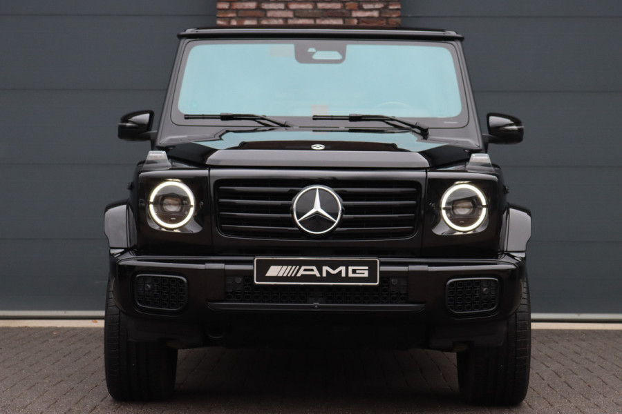 Mercedes-Benz G-Klasse 580 EQ Exclusive AMG Line 116 kWh | Techniekpakket | Winterpakket | Distronic | Burmester | Keyless Go | Schuifdak | Verwarmd Stuurwiel | Exclusief Leder |