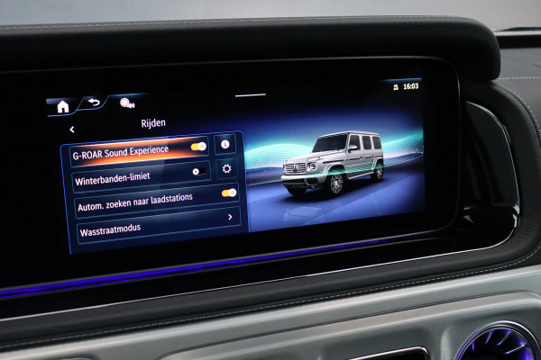 Mercedes-Benz G-Klasse 580 EQ Exclusive AMG Line 116 kWh | Techniekpakket | Winterpakket | Distronic | Burmester | Keyless Go | Schuifdak | Verwarmd Stuurwiel | Exclusief Leder |