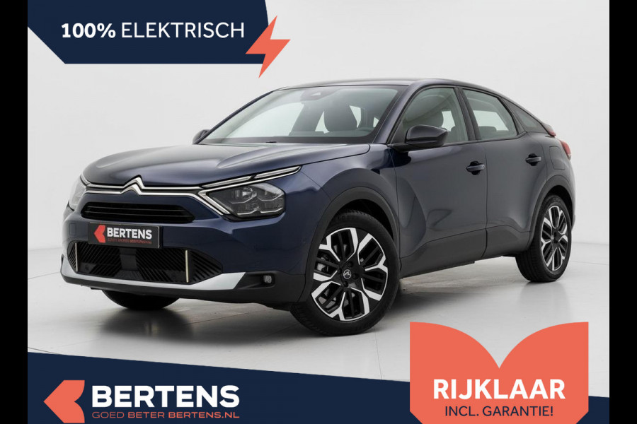 Citroën Ë-C4 Business 156pk Extended range 54 kWh | 8 jaar garantie | Prijs is rijklaar