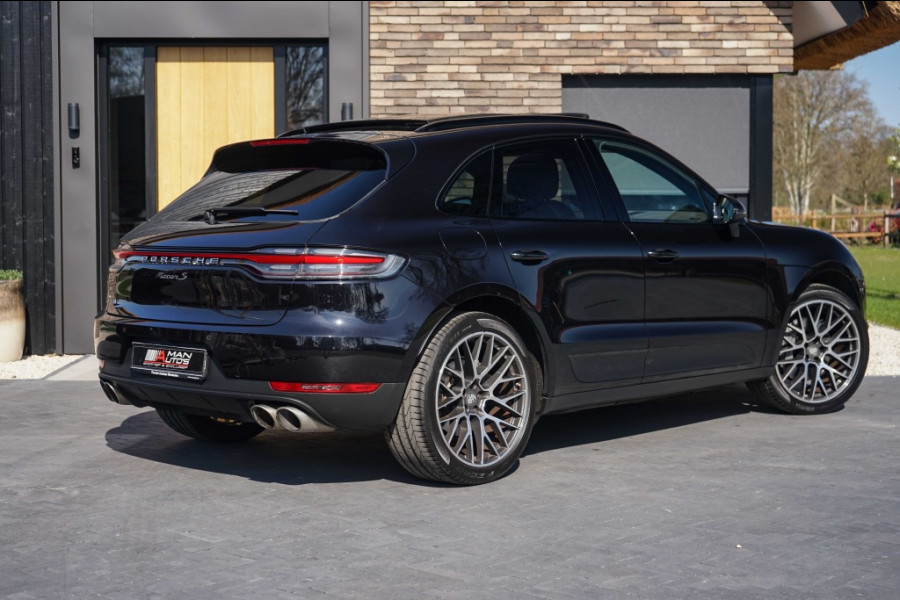 Porsche Macan S 3.0 V6T Facelift Pano/Bose/PASM/Trkhk/SportChrono/Memory