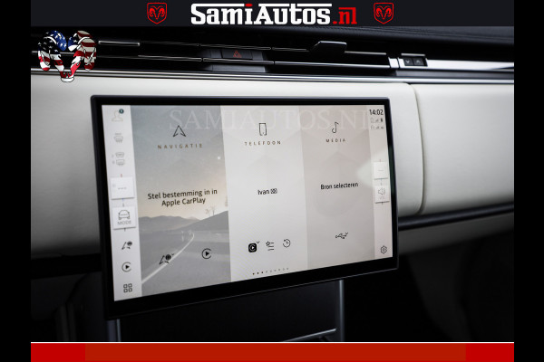 Land Rover Range Rover P550e 551 PK GARANTIE TOT 14-03-2029 | ACHTERAS BESTURING | SOFT CLOSE | HEAD-UP | PHEV | 23 INCH VELGEN | PANORAMADAK | STUURVERWARMING | STOEL KOELING | Fabrieksgarantie tot 14-03-2029 – Geniet van gemoedsrust met uitgebreide dekking tot deze datum. GZK-71-D