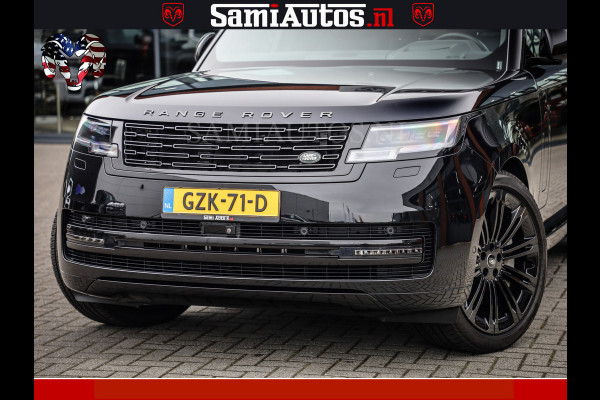 Land Rover Range Rover P550e 551 PK GARANTIE TOT 14-03-2029 | ACHTERAS BESTURING | SOFT CLOSE | HEAD-UP | PHEV | 23 INCH VELGEN | PANORAMADAK | STUURVERWARMING | STOEL KOELING | Fabrieksgarantie tot 14-03-2029 – Geniet van gemoedsrust met uitgebreide dekking tot deze datum. GZK-71-D