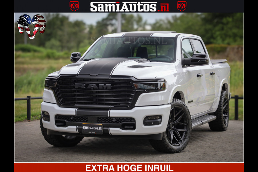 Dodge Ram 1500 PREMIUM | Full Option | De Meest Luxe Pick-Up in zijn Klasse | Comfortabele Dubbele Cabine met Royale 5 Zitplaatsen | BPM vrij | Nu Leverbaar uit Voorraad | Voorraad Nr 2230 - 8765