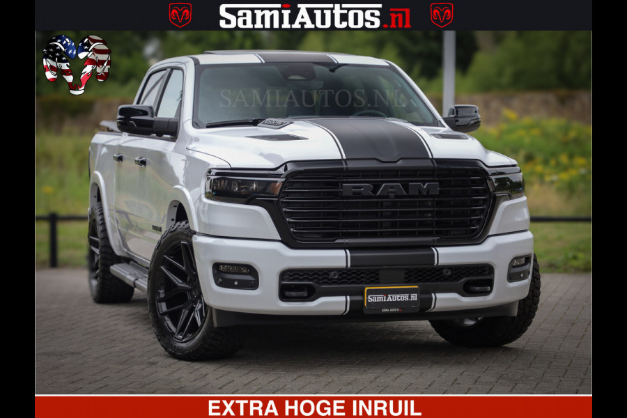 Dodge Ram 1500 PREMIUM | Full Option | De Meest Luxe Pick-Up in zijn Klasse | Comfortabele Dubbele Cabine met Royale 5 Zitplaatsen | BPM vrij | Nu Leverbaar uit Voorraad | Voorraad Nr 2230 - 8765