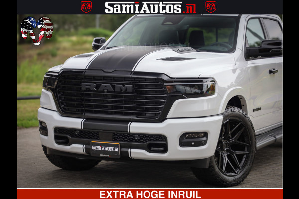 Dodge Ram 1500 PREMIUM | Full Option | De Meest Luxe Pick-Up in zijn Klasse | Comfortabele Dubbele Cabine met Royale 5 Zitplaatsen | BPM vrij | Nu Leverbaar uit Voorraad | Voorraad Nr 2230 - 8765