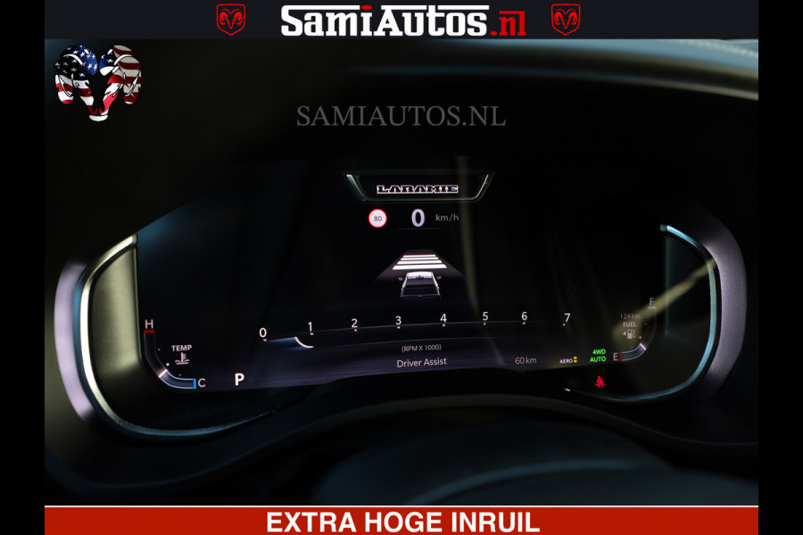 Dodge Ram 1500 PREMIUM | Full Option | De Meest Luxe Pick-Up in zijn Klasse | Comfortabele Dubbele Cabine met Royale 5 Zitplaatsen | BPM vrij | Nu Leverbaar uit Voorraad | Voorraad Nr 2230 - 8765