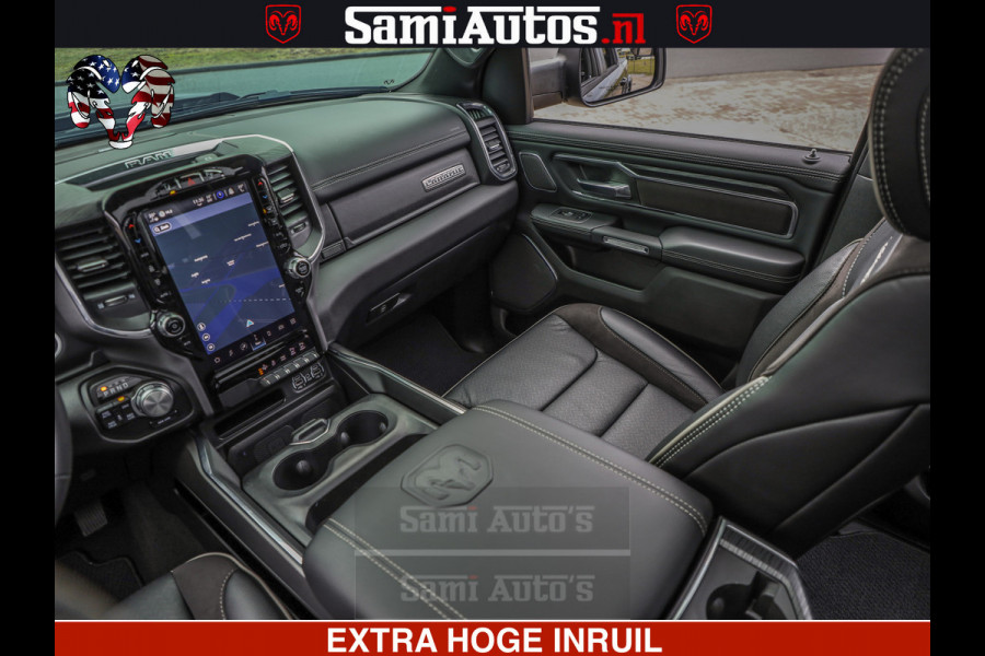 Dodge Ram 1500 Laramie Sport 5.7 V8 HEMI 402PK 4x4 | Panorama dak | 12' Scherm |Granite Crystal Metallic | Crew Cab | 5 Persoons | Dubbele Cabine | DC | VOORRAAD NR 2526 - 1272 |