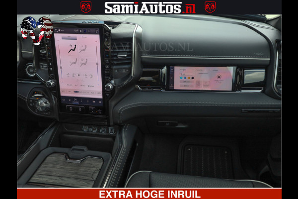 Dodge Ram 1500 Limited Night H.O 540HP 706Nm | Massage + Full Option | De Meest Luxe en Volle Pick-Up in zijn Klasse | Comfortabele Dubbele Cabine met Royale 5 Zitplaatsen | BPM vrij | Nu Leverbaar uit Voorraad | Voorraad Nr 2338 - 5404