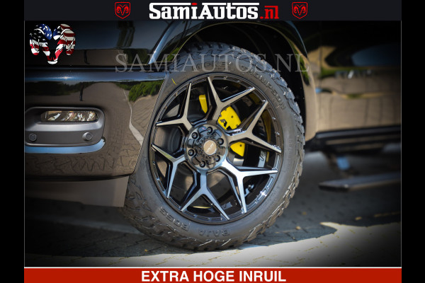 Dodge Ram 1500 Limited Night High Output 540HP 706Nm | Massage + Full Option | De Meest Luxe en Volle Pick-Up in zijn Klasse | Comfortabele Dubbele Cabine met Royale 5 Zitplaatsen | BPM vrij | Nu Leverbaar uit Voorraad | Voorraad Nr 2356 - 0990