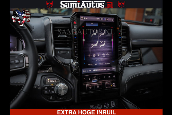 Dodge Ram 1500 Limited Night High Output 540HP 706Nm | Massage + Full Option | De Meest Luxe en Volle Pick-Up in zijn Klasse | Comfortabele Dubbele Cabine met Royale 5 Zitplaatsen | BPM vrij | Nu Leverbaar uit Voorraad | Voorraad Nr 2356 - 0990
