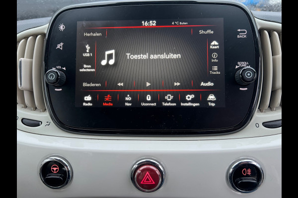 Fiat 500 1.0 Hybrid Lounge 80.000 km NL-AUTO-NAP.