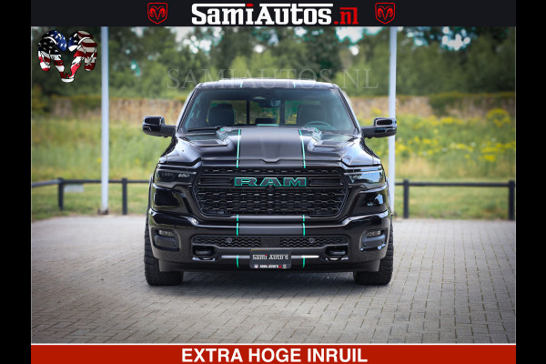 Dodge Ram 1500 Limited H.O 540HP 706Nm | Massage + Full Option | De Meest Luxe en Volle Pick-Up in zijn Klasse | Comfortabele Dubbele Cabine met Royale 5 Zitplaatsen | BPM vrij | Nu Leverbaar uit Voorraad | Voorraad Nr 2304 - 8540
