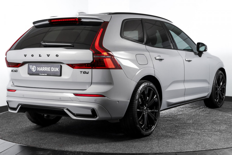 Volvo XC60 2.0 T8 Plug-in hybrid AWD Ultra Black Edition - Facelift MY26 | Luchtvering | Harmon Kardon | S/K Panodak | Dig.Cockpit | Adapt.Cruise | Stoel-+Stuurverw. | 360 Camera | NAV+App.Connect | Auto.Airco | LM 21" | 5090