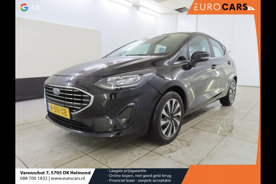 Ford Fiesta 1.0 EcoBoost Hybrid Titanium Airco ECC Navi Carplay Full LED PDC Achter Cruise Control