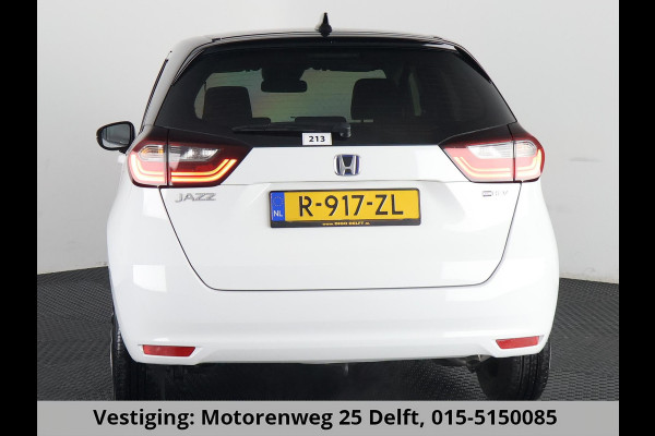 Honda Jazz 1.5 HEV ELEGANCE BI-TONE 1e EIG . GARANTIE 2033* STOELVERWARMING . CRUISE CONTROL . BLUETOOTH . ELEKTRISCHE RAMEN V+A