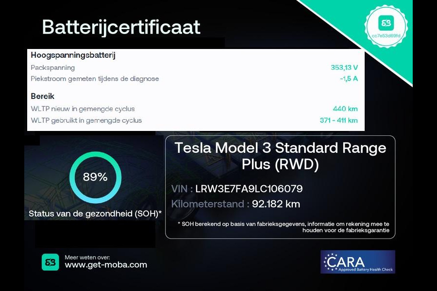 Tesla Model 3 RWD 60KWH 1e EIG SOD ACCU 89% GARANTIE 2031 BI-TONE BODY. DODEHOEK CAMERA . PARKEERSENSOREN V+A . STOELVERWARMING . PANORAMADAK . APPLE CARPLAY & ANDROID AUTO