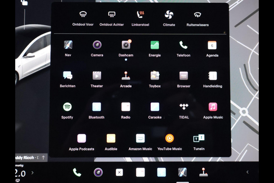 Tesla Model 3 RWD 60KWH 1e EIG SOD ACCU 89% GARANTIE 2031 BI-TONE BODY. DODEHOEK CAMERA . PARKEERSENSOREN V+A . STOELVERWARMING . PANORAMADAK . APPLE CARPLAY & ANDROID AUTO