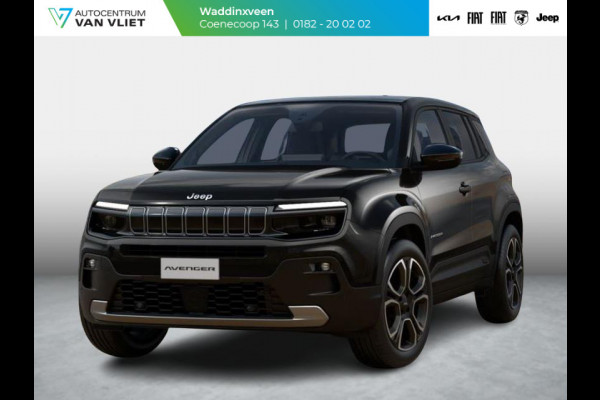 Jeep Avenger 1.2 e-Hybrid Summit | Actieprijs! | Winter Pack | Schuif/Kanteldak | Infotainment &Convenience Pack