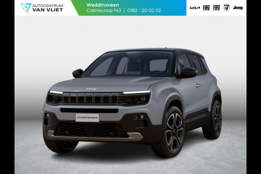 Jeep Avenger Summit 54 kWh | Winter Pack | Infotainment& Convience Pack | Schuif/Kanteldak | Warmtepomp | Bicolore lak