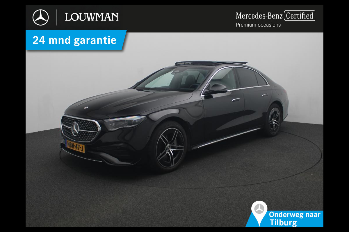 Mercedes-Benz E-Klasse 300 e AMG Plug-In Hybride AMG Line | Panorama Schuif-Kanteldak | Widescreen Dashboard | Burmester® 4D surround sound system | Digil Licht. Inclusief 24 maanden MB Certified garantie voor Europa.