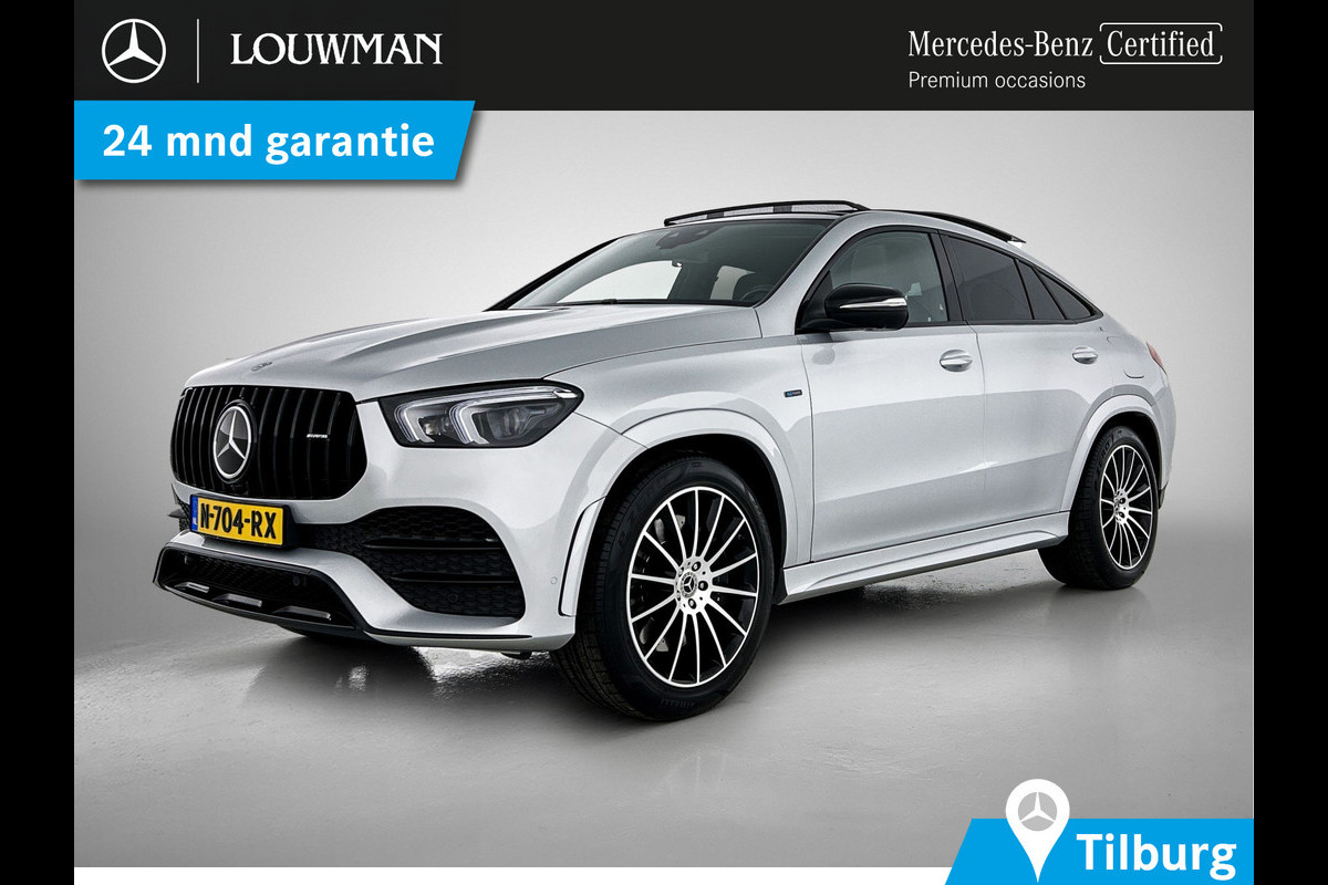 Mercedes-Benz GLE Coupe 350 e 4MATIC AMG line Panoramadak | Multispaaks lichtmetalen velgen | Navigatie | parking support | alarm | Inclusief 24 maanden MB Certified garantie voor Europa.