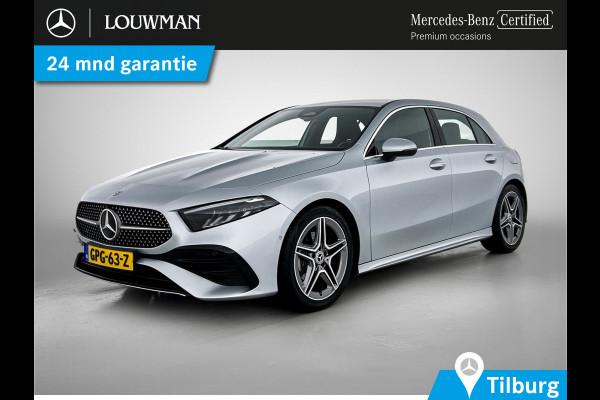 Mercedes-Benz A-Klasse 180 AMG Star Edition AMG Line | Ledkoplampen | Apple CarPlay | Licht- en zicht pakket | Keyless-Go | Spiegel Pakket | Stoelverwarming. Inclusief 24 maanden MB Certified garantie voor Europa.