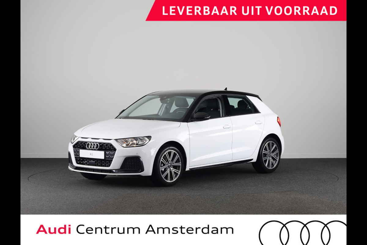 Audi A1 Sportback Advanced edition 25 TFSI 95 pk | Parkeerhulp plus | Automatische airco | Inklapbare buitenspiegels | Dak in contrast kleur |