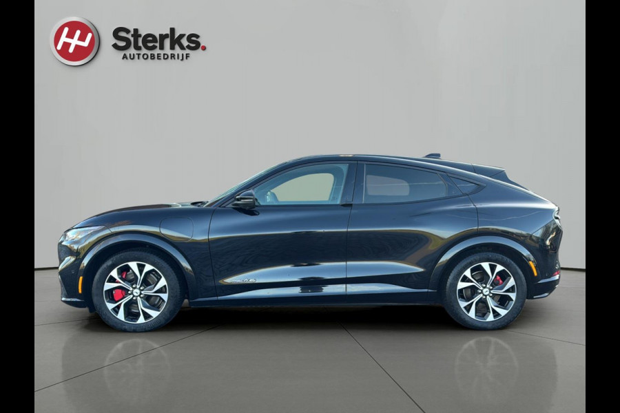 Ford Mustang Mach-E AWD 75 kWh AWD 92738 KM SOH 93 % ZEER MOOI LEDER 19"LM VELGEN NL AUTO