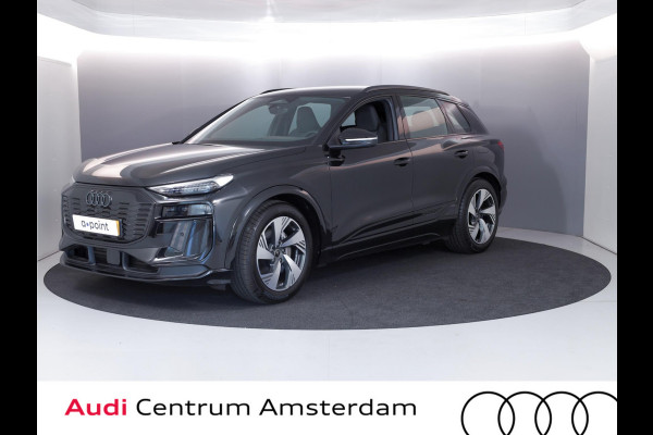 Audi Q6 S Edition e-tron perf 225kW/306pk 100Kwh Hatchback Audi Q6 e-tron S edition performance 100 kWh Omgevingscamera's, adaptive cruise control, ledkoplampen plus, stoelverwarming voor en achter, comfortpakket