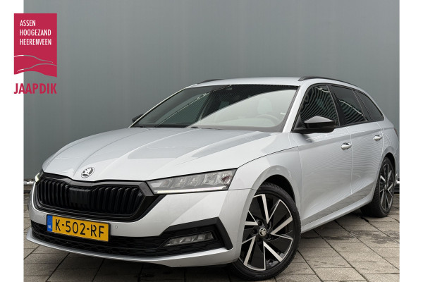 Škoda Octavia Combi BWJ 2021 | 1.0 e-TSI 111PK Sport BuS. AUTOMAAT | TREKHAAK | SPORTSTOELEN | CAMERA A | CARPLAY | CLIMA | NAVI 18'' LMV |