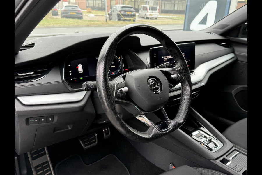 Škoda Octavia Combi BWJ 2021 | 1.0 e-TSI 111PK Sport BuS. AUTOMAAT | TREKHAAK | SPORTSTOELEN | CAMERA A | CARPLAY | CLIMA | NAVI 18'' LMV |