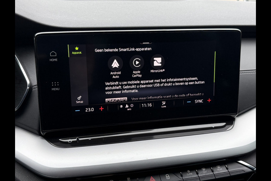 Škoda Octavia Combi BWJ 2021 | 1.0 e-TSI 111PK Sport BuS. AUTOMAAT | TREKHAAK | SPORTSTOELEN | CAMERA A | CARPLAY | CLIMA | NAVI 18'' LMV |