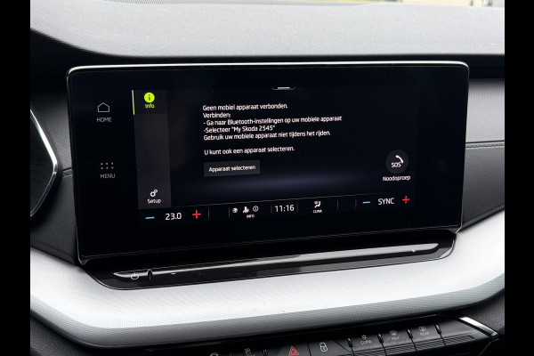 Škoda Octavia Combi BWJ 2021 | 1.0 e-TSI 111PK Sport BuS. AUTOMAAT | TREKHAAK | SPORTSTOELEN | CAMERA A | CARPLAY | CLIMA | NAVI 18'' LMV |