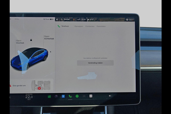 Tesla Model 3 Standard RWD Plus 60 kWh | Dodehoek detector | Panoramadak | Voorstoelen verwarmd | SOH 91%
