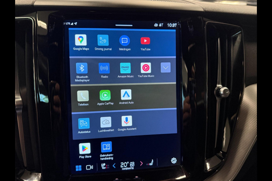 Volvo XC60 2.0 T8 R-DESIGN AWD 455PK SOH-TEST Black Edition PANO/H-KARDON/DAB/CARPLAY/LEDER/M-STOELEN///