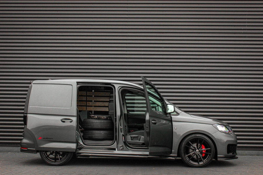Volkswagen Caddy Cargo 2.0 TDI 199PK BLACK OPS / JB- EDITION / LEDEREN BEKLEDING / MAXTRON / SIDE- BARS/ VERLAGINGSVEREN/ELEK- PAK