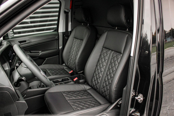 Volkswagen Caddy Cargo 2.0 TDI 199PK BLACK OPS / JB- EDITION / LEDEREN BEKLEDING / MAXTRON / SIDE- BARS/ VERLAGINGSVEREN/ELEK- PAK