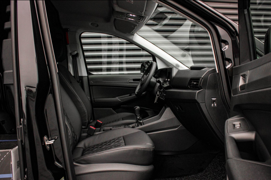 Volkswagen Caddy Cargo 2.0 TDI 199PK BLACK OPS / JB- EDITION / LEDEREN BEKLEDING / MAXTRON / SIDE- BARS/ VERLAGINGSVEREN/ELEK- PAK