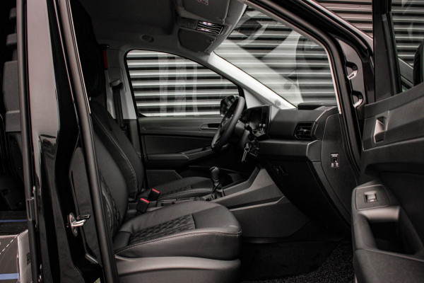 Volkswagen Caddy Cargo 2.0 TDI 199PK BLACK OPS / JB- EDITION / LEDEREN BEKLEDING / MAXTRON / SIDE- BARS/ VERLAGINGSVEREN/ELEK- PAK