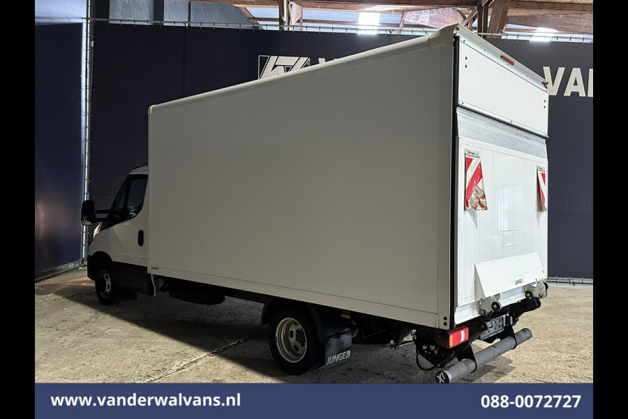 Iveco Daily 35C16H 157pk Dubbel Lucht Bakwagen Laadklep Euro6 Airco | Bijrijdersbank