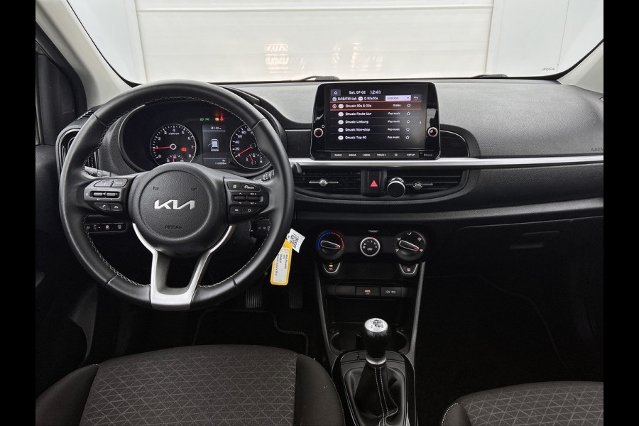 Kia Picanto 1.0 DPi 67PK 5Drs. DynamicLine Airco / LM.velgen / Pdc+Camera / Radio multimedia / Apk 02-2027