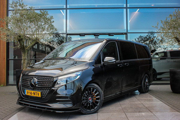 Mercedes-Benz V-Klasse 300d 4X4 EXTRA LANG AMG DC 240PK L3H1 DUBBEL CABINE / JB-EDITION / BILSTEIN SCHROEFSET/ NIGHT EDITION/ FULL